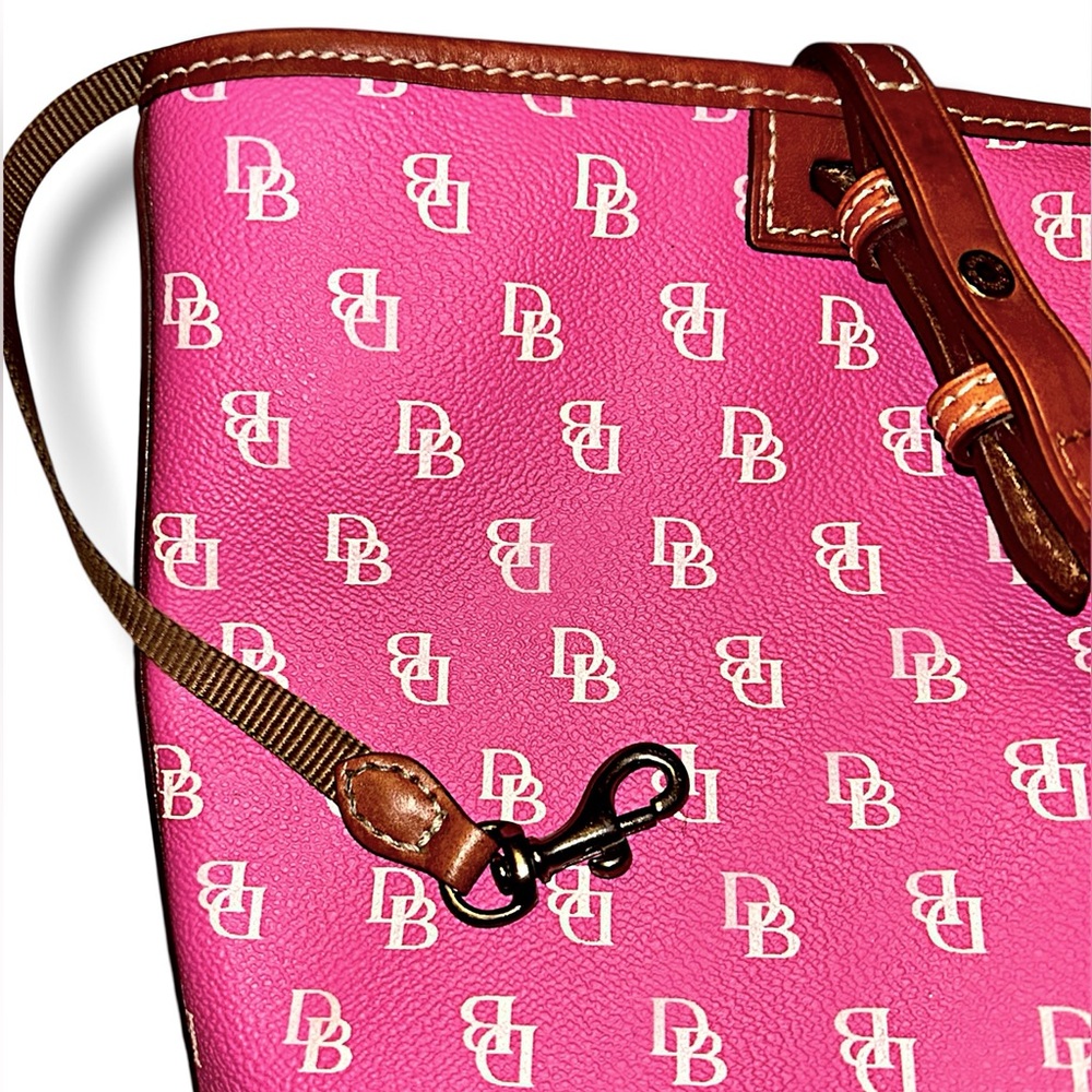 Dooney & Bourke Gretta Leisure Shopper Tote Bag (Pink) - Picture 8 of 16